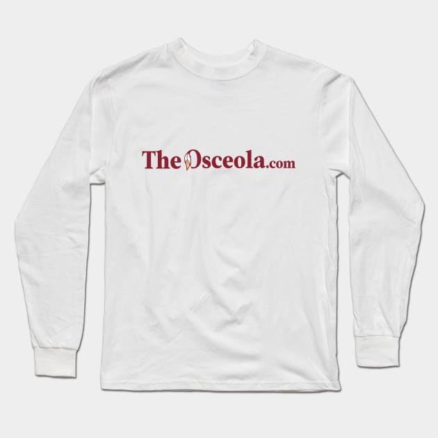 TheOsceola.com Garnet logo Long Sleeve T-Shirt by TheOsceola